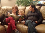 Little Jilly enjoying the story - New Jersey
